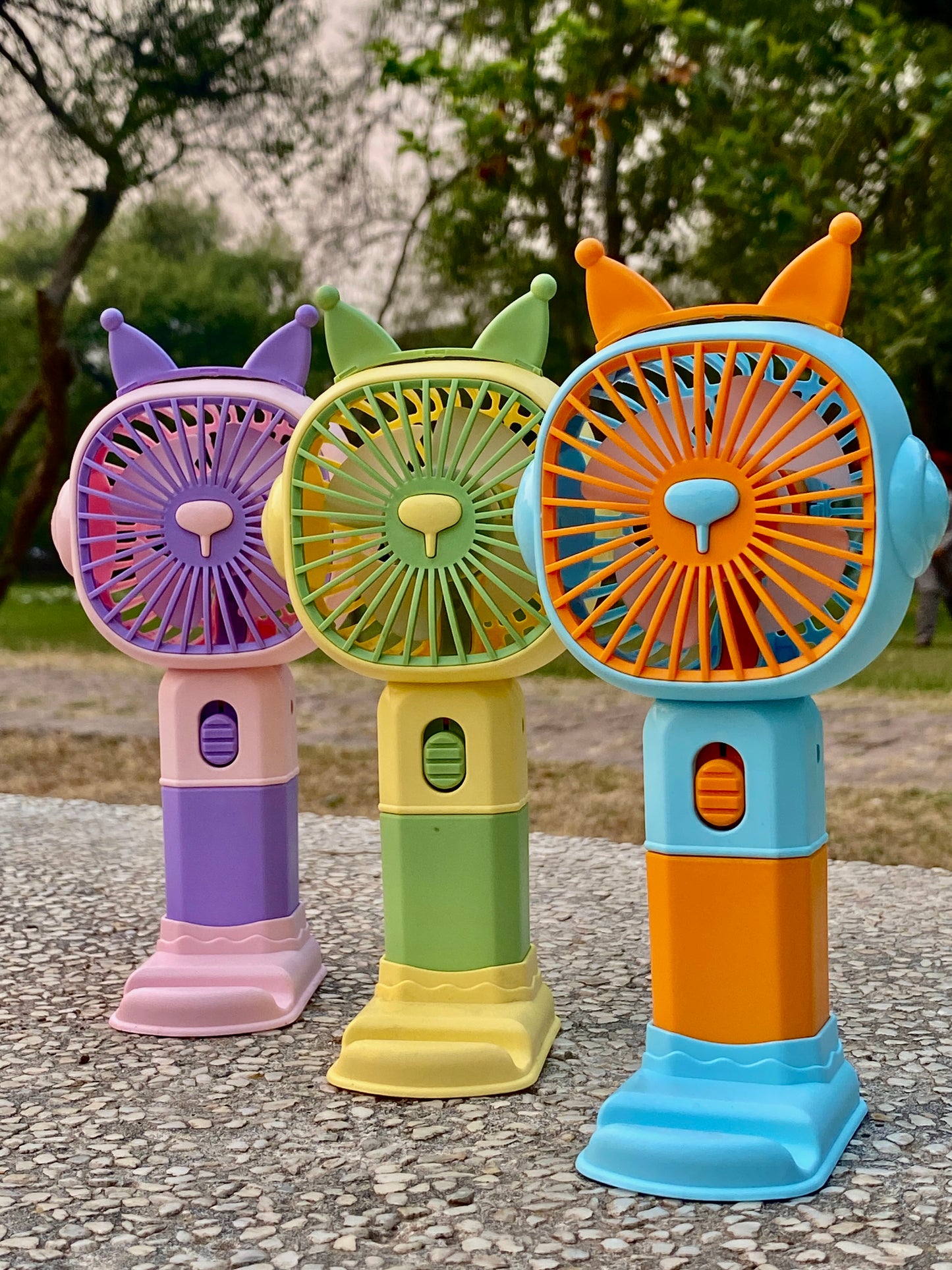 Portable Mini Desk Fan -Rechargeable USB Battery