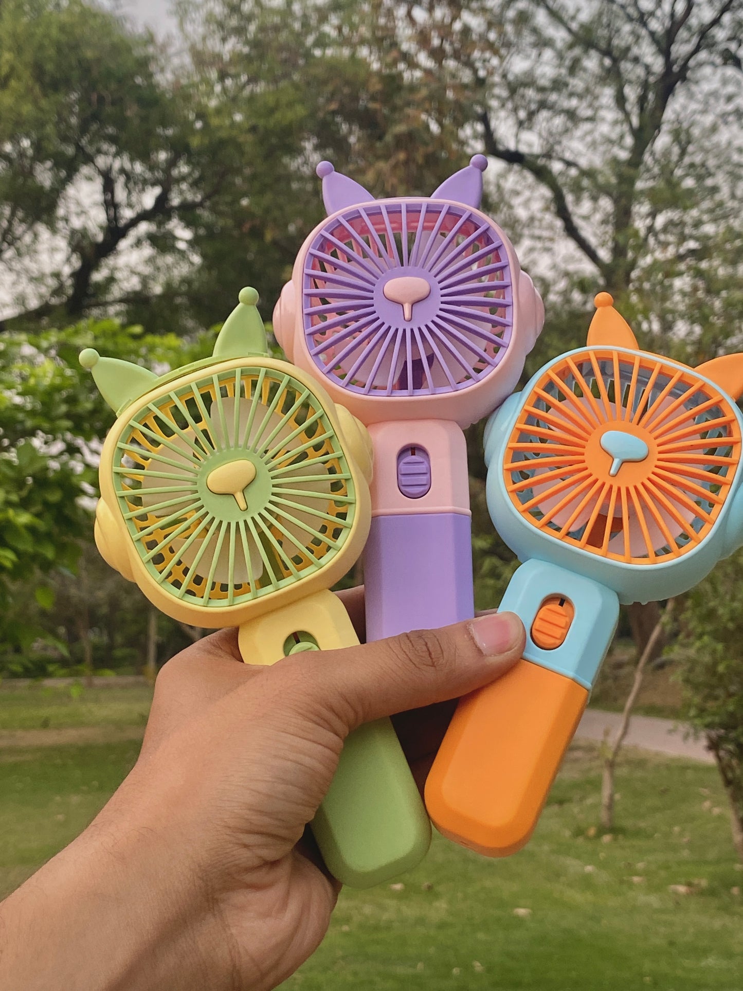 Portable Mini Desk Fan -Rechargeable USB Battery