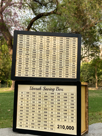 Umrah Saving Box – Stylish & Spiritual